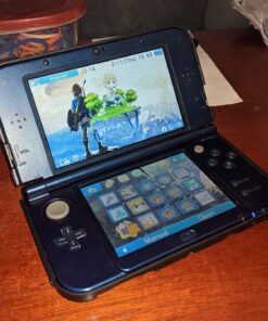 TNP Protective Case Compatible with Nintendo New 3DS XL LL 2015, Purple - Plastic + Aluminum Full Body Protective Snap-on Hard Shell Skin Case Cover New Modified Hinge-Less Design 34 91eEu4yGO6L