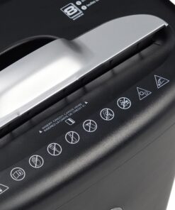 Amazon Basics 8 Sheet Cross Cut Paper and Credit Card Shredder with 4.1 Gallon Bin, Black 22 91eLdLzFWqL