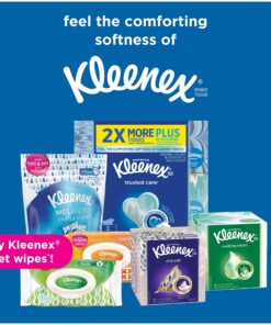 Kleenex Facial Tissue, Ultra Soft 75 Count (Pack of 4) White 75 Count (Pack of 4) 13 91eQ314icXL