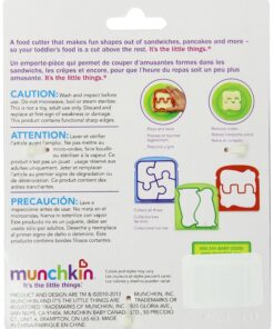 Munchkin Silly Sandwich Cutter Set, 3 count 10 91eawKdPJhL