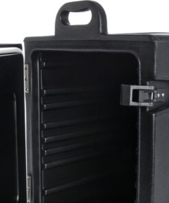 Carlisle FoodService Products Cateraide Plastic Insulated Food Container, Portable Food Warmer, Food Pan Carrier with Versatile Capacity for Parties, Catering, Buffets, 5 Full Pans, Black 33 91ecTR6SAHL