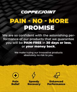 CopperJoint Arch Support for Plantar Fasciitis Relief - Ankle Compression Sleeve for Foot Pain Relief and Achilles Tendon Support - Breathable Copper Infused Nylon (Medium) Medium 30 91eeIrGiTL