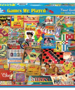 White Mountain Puzzles The Games We Played - 1000 Piece Jigsaw Puzzle 10 91eebtEtBhL