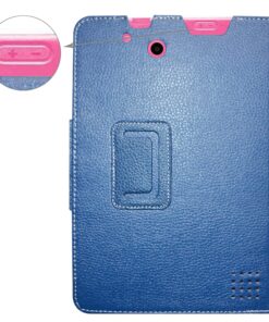 RCA 10 Viking Pro/Viking II/Cambio W101 V2 Case,Mama Mouth PU Leather Folio Stand Cover for 10 inch RCA 10 Viking Pro/Viking II/Cambio W101 (V2) 10.1" 2-in-1 Tablet,Dark Blue Dark Blue 13 91ef 492PL