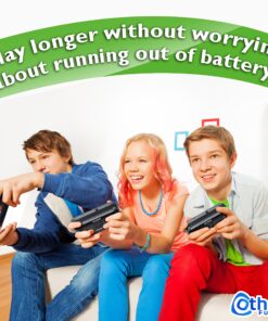 Other Future Wii U Gamepad Battery Pack 3600 mAh Aftermarket Rechargeable Replacement 12 91encKzq7L