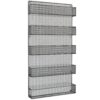 Spice Rack Organizer – Space Saving Wall Mount 5-Tier Wire Shelves for Pantry or Cabinets – Kitchen Organization and Storage by Home-Complete (Black) 33 91eo2KKXiL