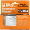 Grabber - The Original Space Brand Emergency Survival Blanket - Silver 18 91epnSekzdL