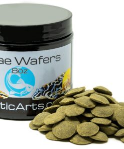 Aquatic Arts Algae Wafers (8 Ounce) Sinking Food for Live Aquarium Shrimp, Fish (Pleco/Tetra), Snails, and Bottom Feeders | High Protein Spirulina Blend Fish Food for Fish Tank Aquariums 25 91epptYudzS