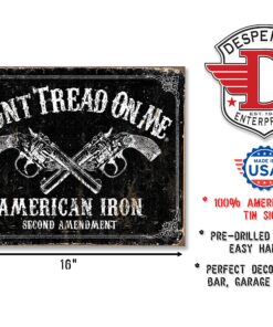 Alternative view of Desperate Enterprises Tin Signs TSN1691-BRK Dont Tread On Me