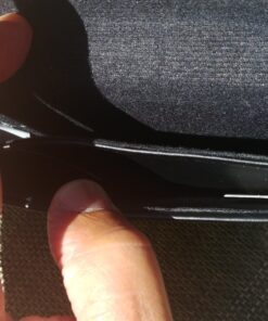 Bomea Holster for Galaxy S23, S22, S21, S20, S10, S9, S8, A01, A10e, Cell Phone Case with Belt Clip, ID Card Storage Pouch Holder Cover (Fits Samsung Phone with Otterbox Case on) Black Small 32 91eyc v9lAL