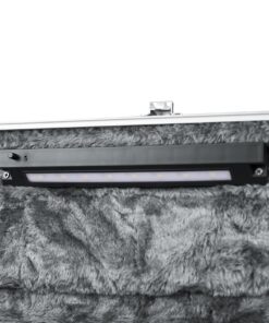 Gator Cases Deluxe ABS Molded Case for Strat/Tele Style Electric Guitar with Internal LED Lighting (GC-ELECTRIC-LED),Black 24 91f23KxczlL