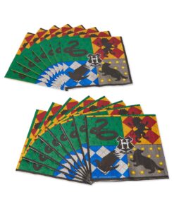 American Greetings Harry Potter Luncheon Paper Napkins - 6.5" x 6.5" | Multicolor | Pack of 16 3 91f2XNZQQL