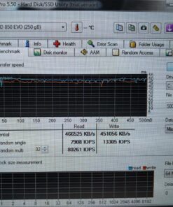 Samsung 850 EVO - 250GB - mSATA Internal SSD (MZ-M5E250BW) 250 GB 16 91f3XcIHV9L