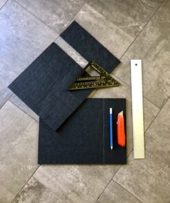 BXI Sound Absorber - 16 X 12 X 3/8 Inches 6 Pack High Density Acoustic Absorption Panel, Sound Absorbing Panels Reduce Echo Reverb, Tackable Acoustic Panels for Wall and Ceiling Acoustic Treatment 16'' X 12'' X 3/8'', 6 Pcs Matte Black 28 91f3cEs0LL