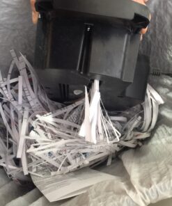 Aurora AU800SD Professional Strip Cut Paper Shredder/CD/Credit Card Shredder Without Wastebasket, 8-Sheet Strip-Cut No Basket, Black 8-sheet StripCut w/o basket 35 91f5253yasL