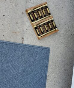 Superio Shoe and Boot Scraper, Outside Shoe Scrubber Brush 10.5 X 14 Inch - Cleans Deep Removes All Outdoor Dirt, Snow, Mud and Sand. Construction, Hiking Cleaner (Wood 1-Pack) Wood 1-Pack 24 91f5RukjKFL