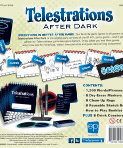 Telestrations After Dark Adult Board Game | An Adult Twist on The #1 Party Game | The Telephone Game Sketched Out | Ages 17+ 27 91fDXzHbEVL