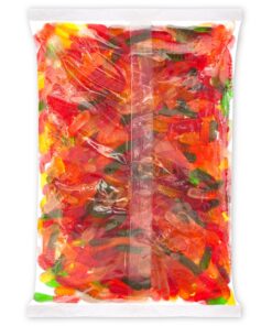 Alternative view of Albanese World's Best Mini Assorted Fruit Gummi Worms, 5lbs of Candy Lemon, Cherry, Orange, Pineapple, Strawberry, Apple 5 Pound (Pack of 1)