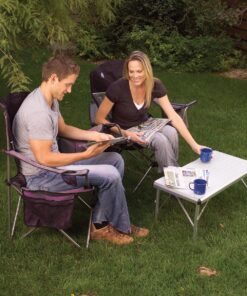 Coleman Pack-Away 4-in-1 Folding Table, Lightweight Outdoor Camping Table with 3 Adjustable Heights, Leveling Feet, & Securing Brackets; Great for Patio & Deck, Camping, Tailgating, & More 19 91fNUtp5EsL