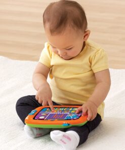 VTech Light-Up Baby Touch Tablet, Orange Standard Packaging 10 91fPDWI1LlL