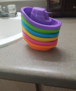 Munchkin® Little Boat Train Baby and Toddler Bath Toy, 6 Piece Set 40 91fPth8az3L