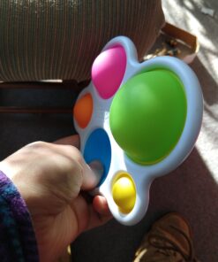 Fat Brain Toys Original Dimpl Brand Baby Toy, 1 piece Dots 33 91fVUEc4U1L