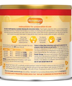 Enfamil Nutramigen Infant Formula, Hypoallergenic and Lactose Free Formula with Enflora LGG, Fast Relief from Severe Crying and Colic, Powder Can, 19.8 Ounce (Pack of 4) 26 91fW4s5Qk6L