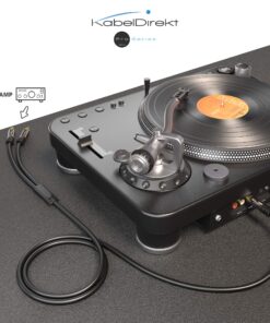 KabelDirekt – RCA/Phono Y Cable – 10ft Long – 1 to 2 RCA/Phono, Stereo Audio Cable (Coax Cable, RCA/Phono Male/Male Plugs, Analog/Digital, Adapter for subs/amps/Hi-Fis/Home Theater/receivers, Black) 10 feet 13 91fXhhOMrGL