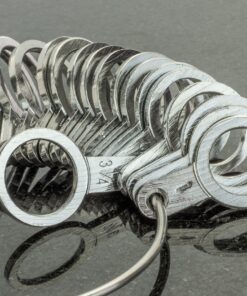 Alternative view of SE Metal Ring Sizer (36 PC.) - JT130RS Brass Ring Sizer