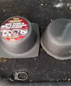 Design Engineering 050330 Boom Mat Speaker Baffles, 6.5" Round (Pack of 2) , Black 6.5" 51 91fXxMiIYxL