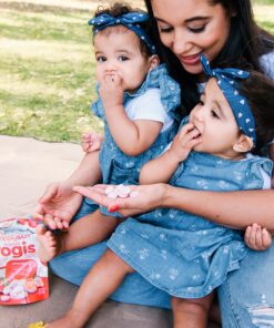 Happy Baby Organics Yogis Freeze-Dried Yogurt & Fruit Snacks, Variety Pack, 1 Ounce (Pack of 6) 1 Ounce (Pack of 6) 16 91fbBLfo6pL