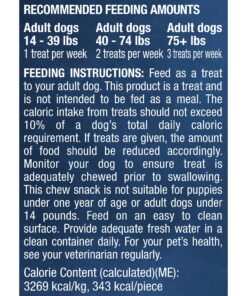 Purina Busy Bone Made in USA Facilities, Long Lasting Small/Medium Breed Adult Dog Chews, Peanut Butter Flavor - 6 ct. Pouch 6 Count (Pack of 1) 22 91fgbsB2JmL