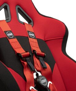 OpenWheeler Racing and Flight Simulation Cockpit Four Point Harness. Virtual Reality add-on. Red 12 91fr637lwSL