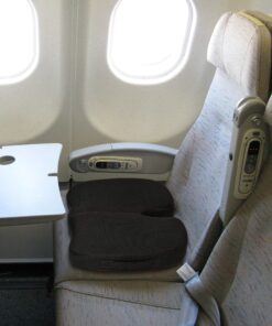 TravelMate Extra-Large Gel-Memory Foam Seat Cushion – Perfect for Office Chair and Wheelchair – Does Not Slip Even on Marble Floors – Washable & Breathable Cover – Relieves Back Pain – 19.5”x17”x2.5” 17 91fvIjEwaJL