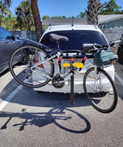 Allen Sports Deluxe 2-Bike Hitch Mount Rack , Silver/Black (522RR) Bike Carrier 56 91fyRBtfZL