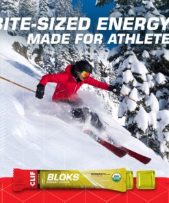 Alternative view of CLIF BLOKS - Margarita Flavor with 3X Sodium - Energy Chews - Non-GMO - Plant Based - Fast Fuel for Cycling and Running - Quick Carbohydrates and Electrolytes - 2.12 oz. (18 Count) Margarita w/ Sea Salt