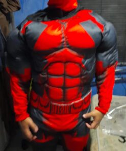 Marvel Rubie's Men's Universe Classic Muscle Chest Deadpool Costume Extra-Large 41 91g4Iro3tKL