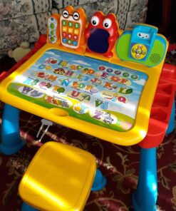 VTech Touch and Learn Activity Desk Deluxe (Frustration Free Packaging) Regular Frustration-Free Packaging 34 91g4z1gwF6L