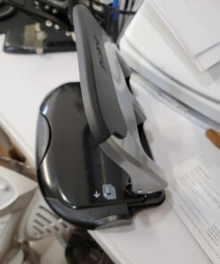 Bostitch Office EZ Squeeze Heavy Duty 3 Hole Punch, 40-Sheet Capacity, Use Less Force, Perfect for Home Office School Supplies, Sleek Design, Silver 1 51 91g8xuwb90L