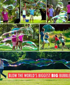 Alternative view of The Original Giant Bubble Wand Makes The World's Longest Bubbles, Over 36 feet Long, Includes 2.7 Gallons of Giant Bubble Solution, Non-Toxic Certified