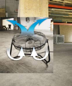 Patton PUF1810C-BM 18-Inch High Velocity Fan,Black 20 91gDpv34WL