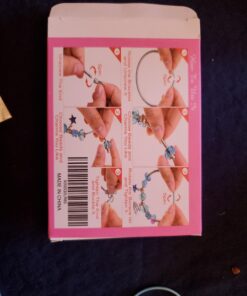 klmars Charm Bracelet Making Kit,Jewelry Making Supplies Beads,Unicorn/Mermaid Crafts Gifts Set for Girls Teens Age 5-12 39 91gGWsoIupL