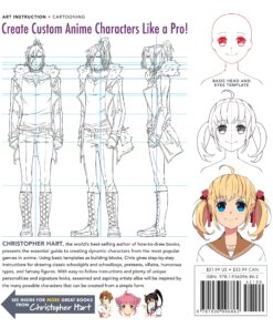 Alternative view of The Master Guide to Drawing Anime: How to Draw Original Characters from Simple Templates – A How to Draw Anime / Manga Books Series (Volume 1) Paperback, Illustrated