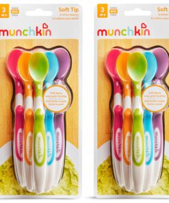 Munchkin® Soft Tip™ Infant Spoons, 12 Count (Pack of 1) 24 91gHXXNbaL