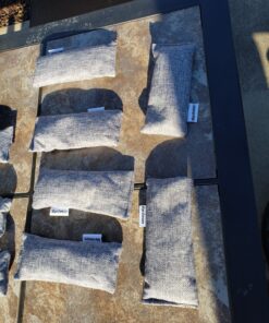 Marsheepy Natural Bamboo Charcoal Bags, Shoe Deodorizer and Odor Remover / Eliminatorr, 100% Smell Remover (60g X 6 PACK) Gray 27 91gK5wp2vML