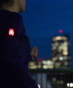 LED Safety Light 2 Pack - Nighttime Visibility for Runners, Cyclists, Walkers, Joggers, Kids, Dogs, Relays & More - Clip to Clothes Strap to Wrist, Ankle, Bike, Collar, or Just About Anywhere! Red 22 91gKGT9h8OL