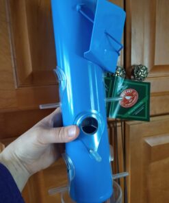 Perky-Pet 391 Metal Tube Wild Bird Feeder, Blue Sturdy 34 91gKO9Uzy5L