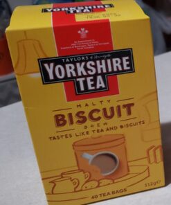 Yorkshire Tea Biscuit Brew 40 Tea Bags 100G 35 91gSp07sksL