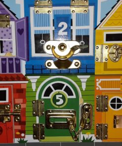 Melissa & Doug Latches Wooden Activity Board Standard Packaging 39 91gUNoz4YXL 1