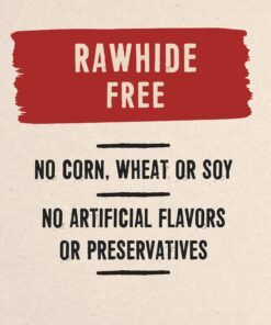 Purina Prime Bones Dog Bone, Made in USA Facilities, Natural Medium Dog Treats, Filled Chew With Pasture-Fed Bison - 6 Ct. Pouch 1.4 Pound (Pack of 1) 25 91gcb82mmNL